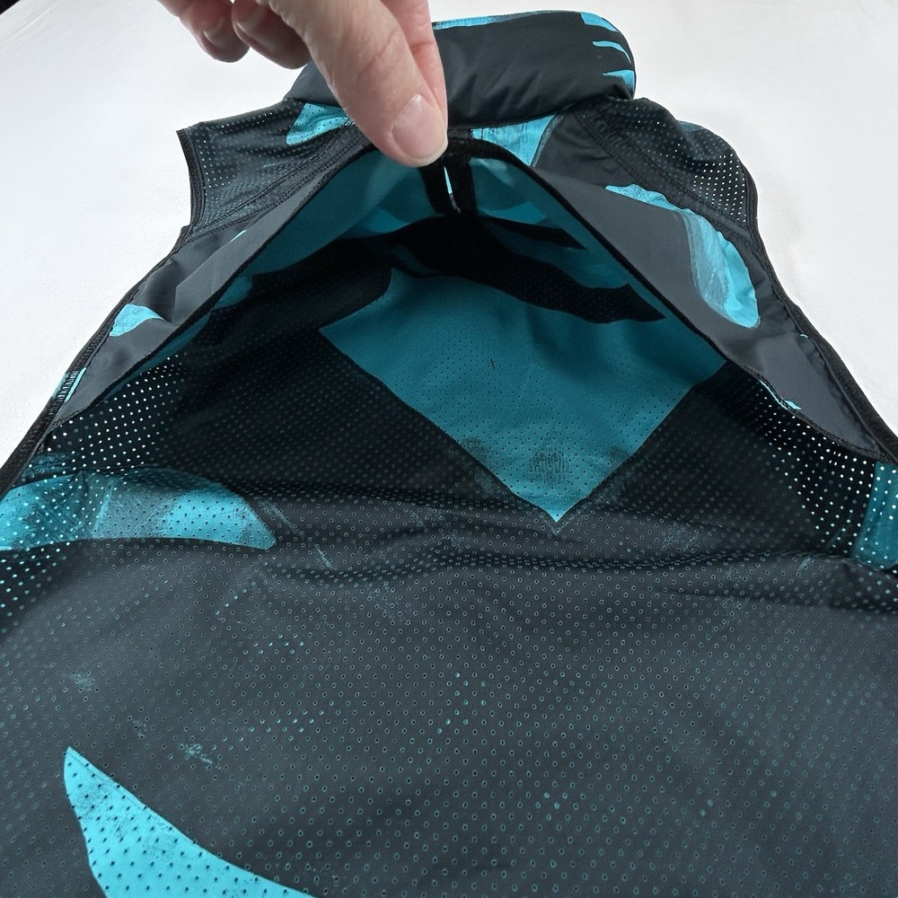 Lululemon Pack-It Vest Womens 6 Blue Full Zip Hooded Running Windbreaker - Picture 8 of 10